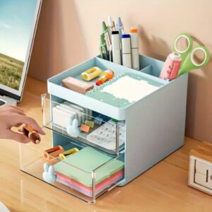 Clear Desk Organizer