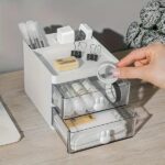 Clear Desk Organizer