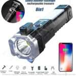 bing bazaar Multifunctional Rechargeable LED Torch Light