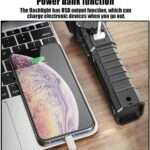 bing bazaar Multifunctional Rechargeable LED Torch Light