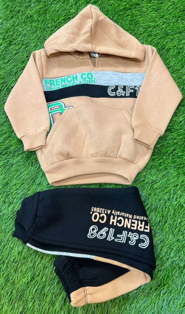 Printed Fleece Tracksuit