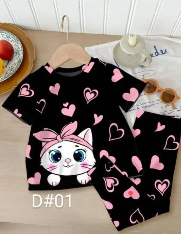 Printed Night Suit