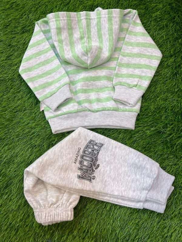 Baby Boy Printed Fleece Tracksuit