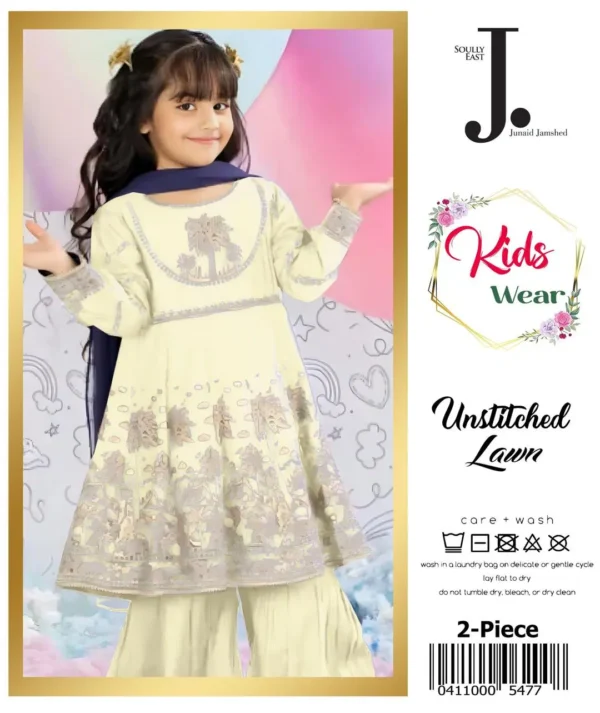 Embroidered Unstitched Suit
