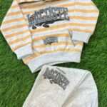 Baby Boy Printed Fleece Tracksuit