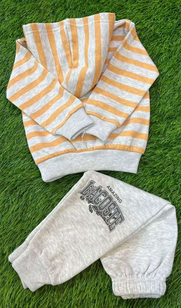 Baby Boy Printed Fleece Tracksuit