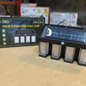 Rechargeable Motion Sensor Solar Wall Lamp
