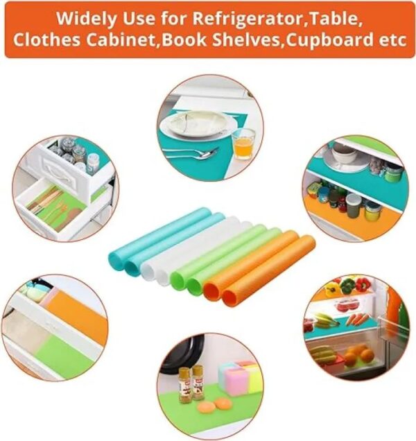 Refrigerator Mats Washable Shelf Liners