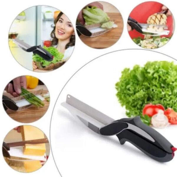 Clever Cutter Crockery 2 in 1 Knife Cutting Board