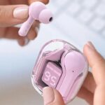 earbuds wireless crystal Transparent