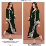 Unstitched Embroidered Suit