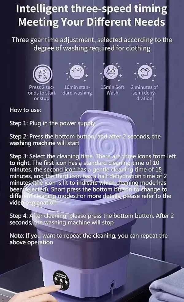 Mini Washing Machine