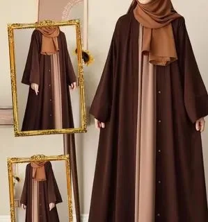 Georgette Plain Full Abaya