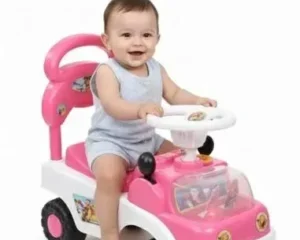 Kids Riding Car With Wide, Long Back Support Including Lights Music