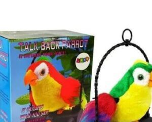 Electric Talking Parrot Toy for Kids 1-10 Years