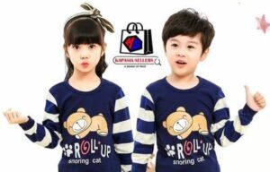 Kids Printed Night Suit Multicolor 2Pcs 1-10Yrs