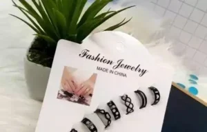 10 Pcs Multiple Design Adjustable Rings Set