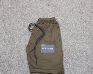 Brown Unisex Cotton Knicker Shorts Small