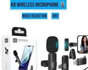 K8 Wireless 3 in 1 Noise Reduction Microphone