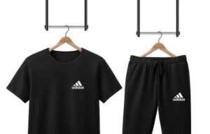 2 Pcs Men's Micro Interlock Printed Track Suit