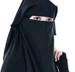 Black Chiffon Niqab for Women Elegant Breathable