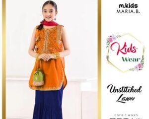 Girls Lawn Embroidered 2-Piece Suit