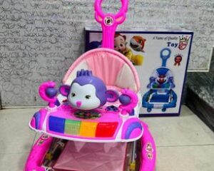 Pink Baby Walker with Lights & Music