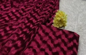 2 Pcs Women's Unstitched Sequins Suit